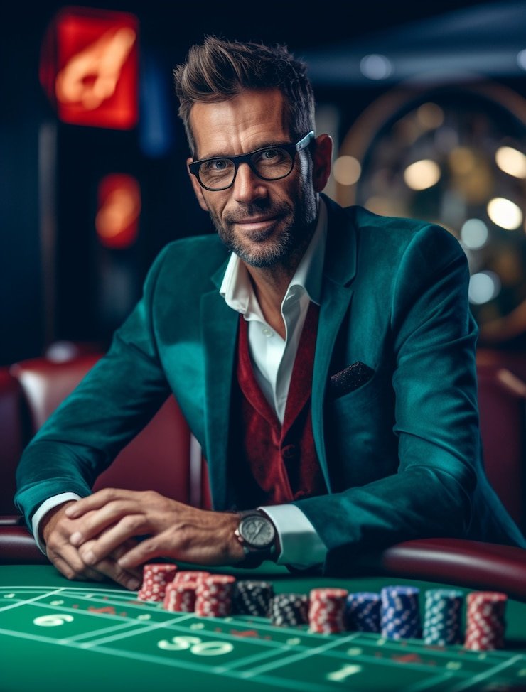 Texas Poker live dealer table at raja123 slot